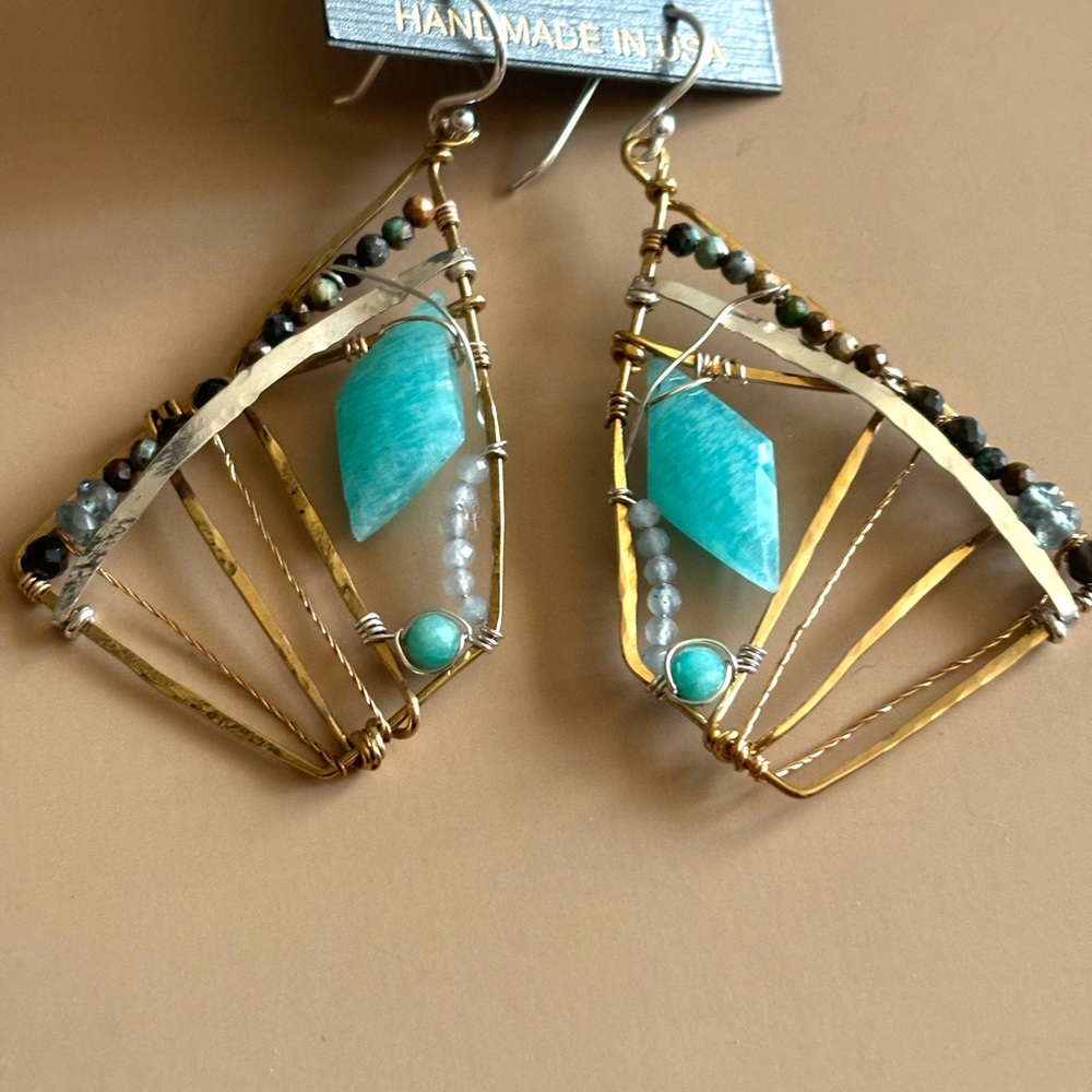 Butterfly Wings Earrings - Picture 3 of 5